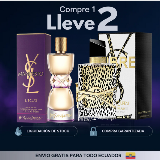 SUPER DUO YVES Saint Laurent Libre + Manifesto "OFERTA ESPECIAL"